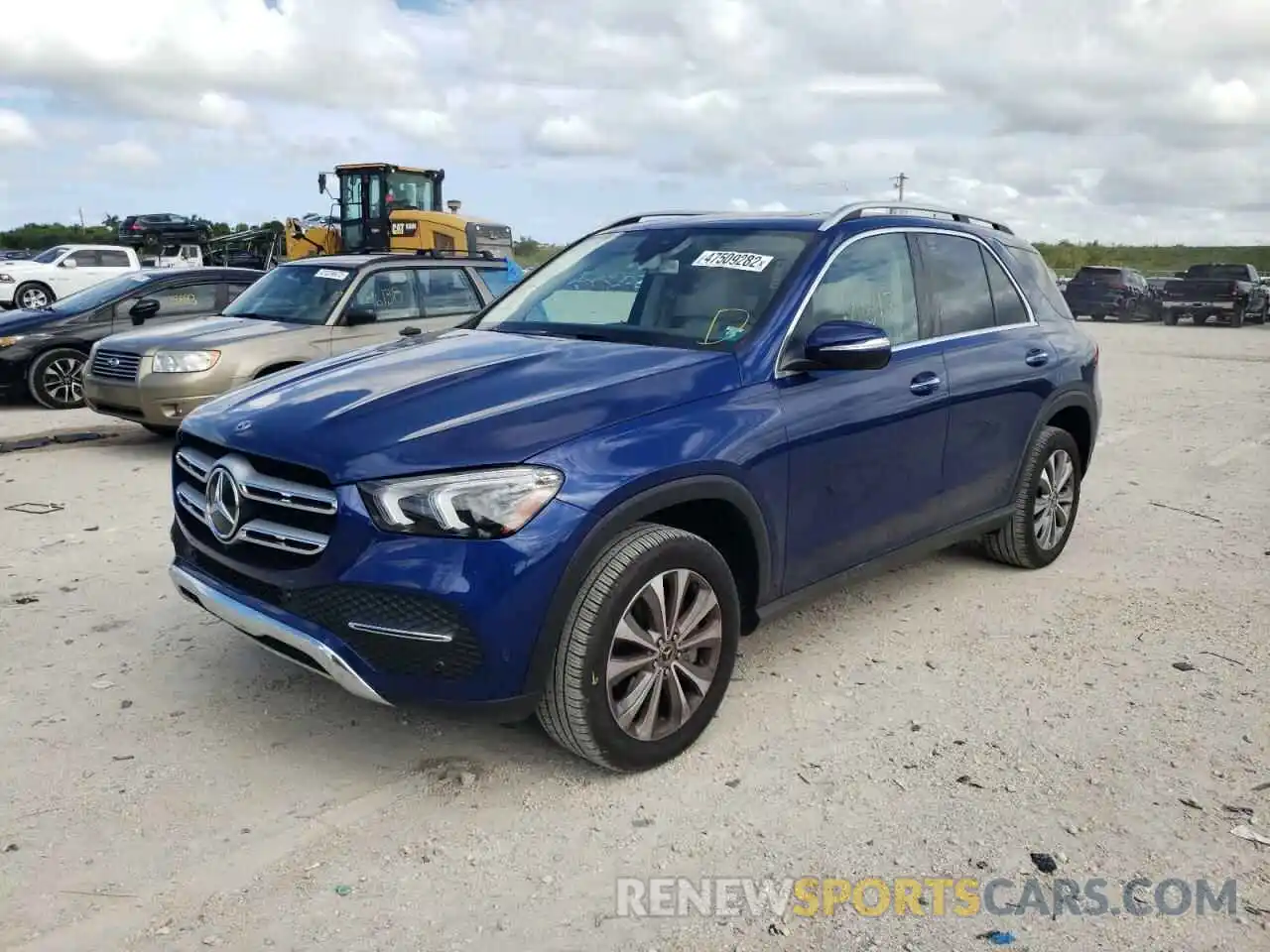 2 Photograph of a damaged car 4JGFB4KB6LA212860 MERCEDES-BENZ GLE-CLASS 2020