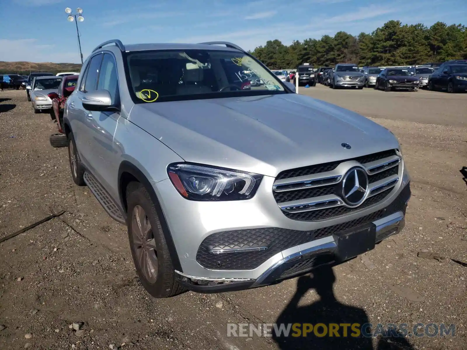 1 Photograph of a damaged car 4JGFB4KB7LA034148 MERCEDES-BENZ GLE-CLASS 2020