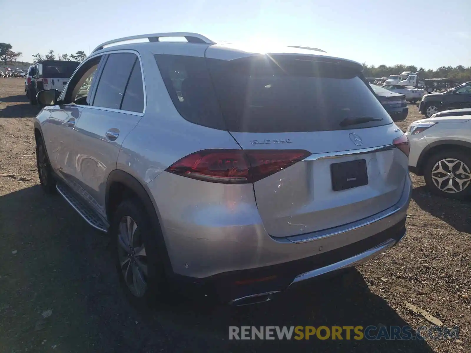 3 Photograph of a damaged car 4JGFB4KB7LA034148 MERCEDES-BENZ GLE-CLASS 2020