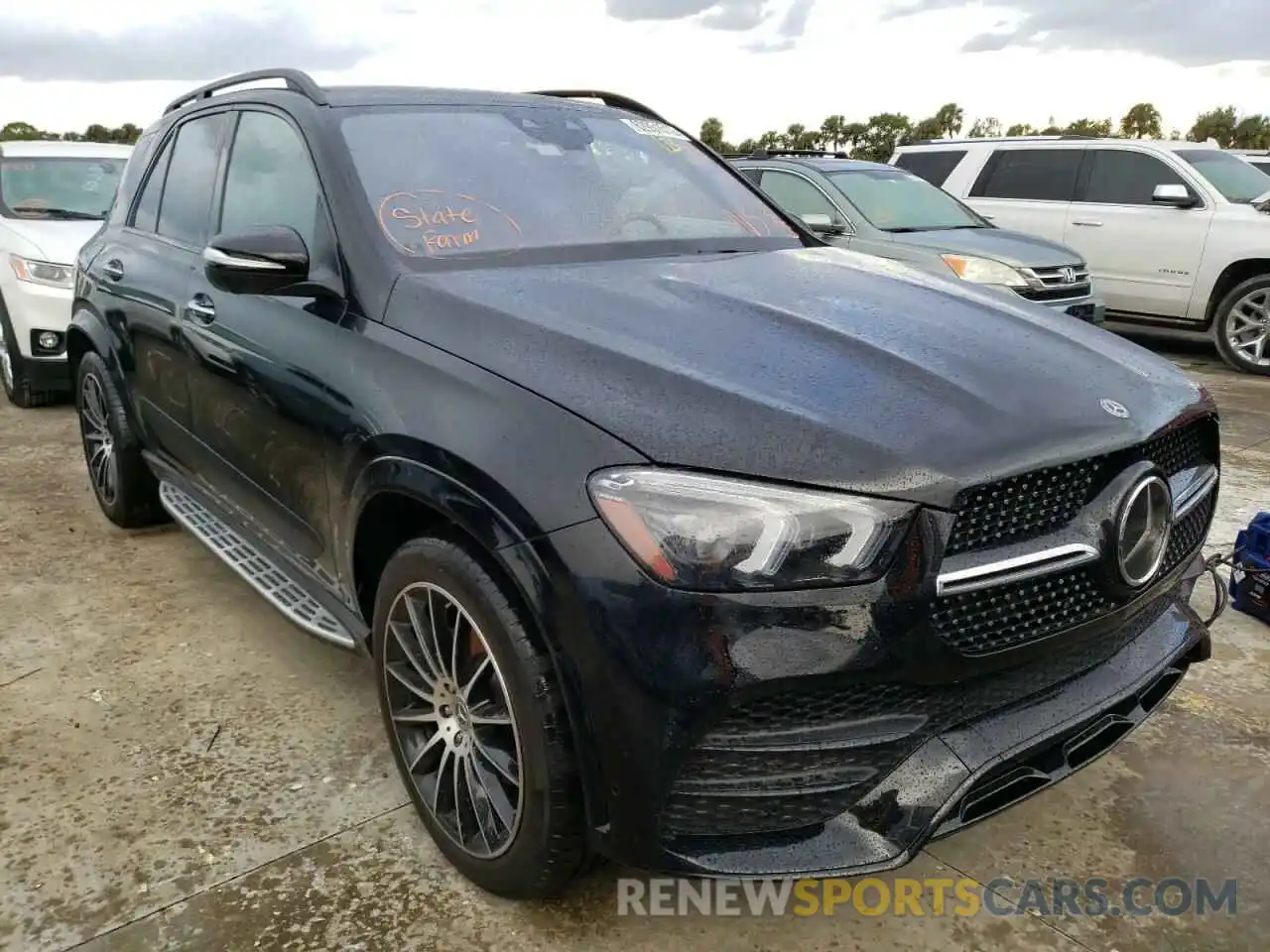 1 Photograph of a damaged car 4JGFB4KB7LA039673 MERCEDES-BENZ GLE-CLASS 2020