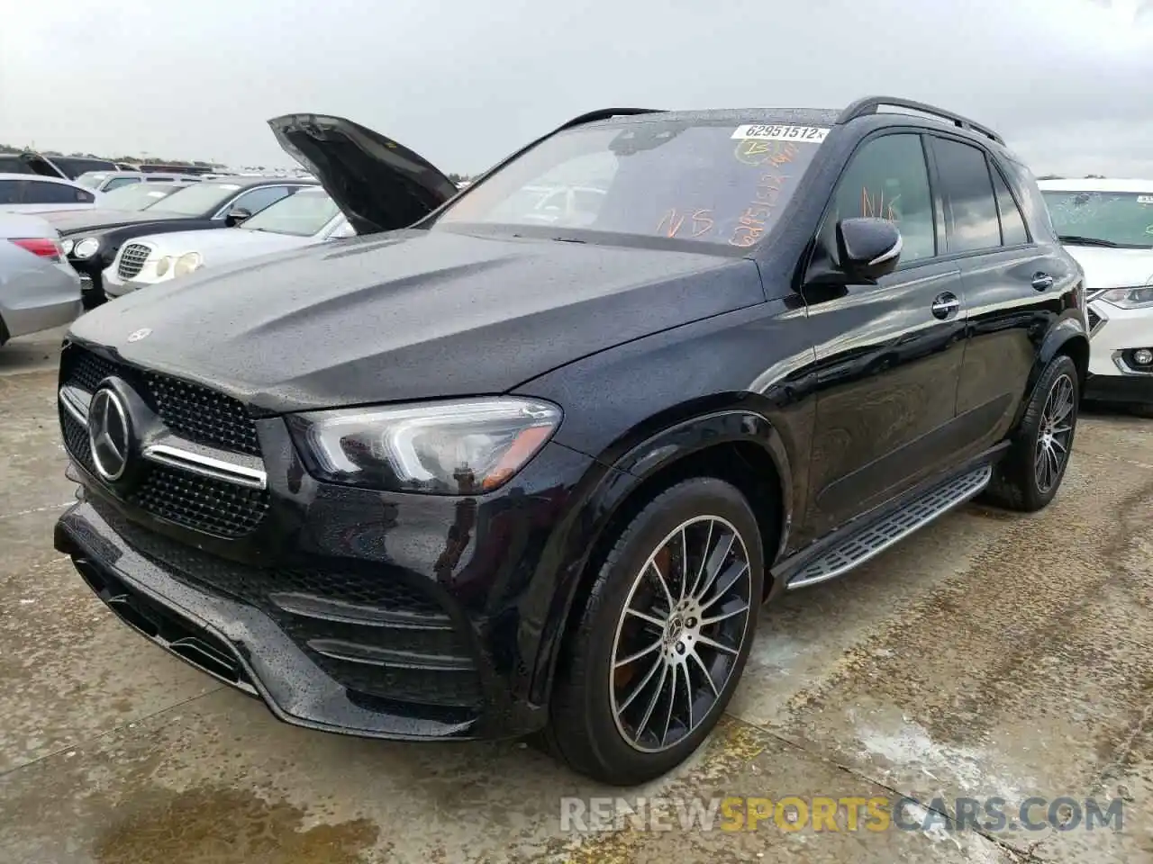 2 Photograph of a damaged car 4JGFB4KB7LA039673 MERCEDES-BENZ GLE-CLASS 2020