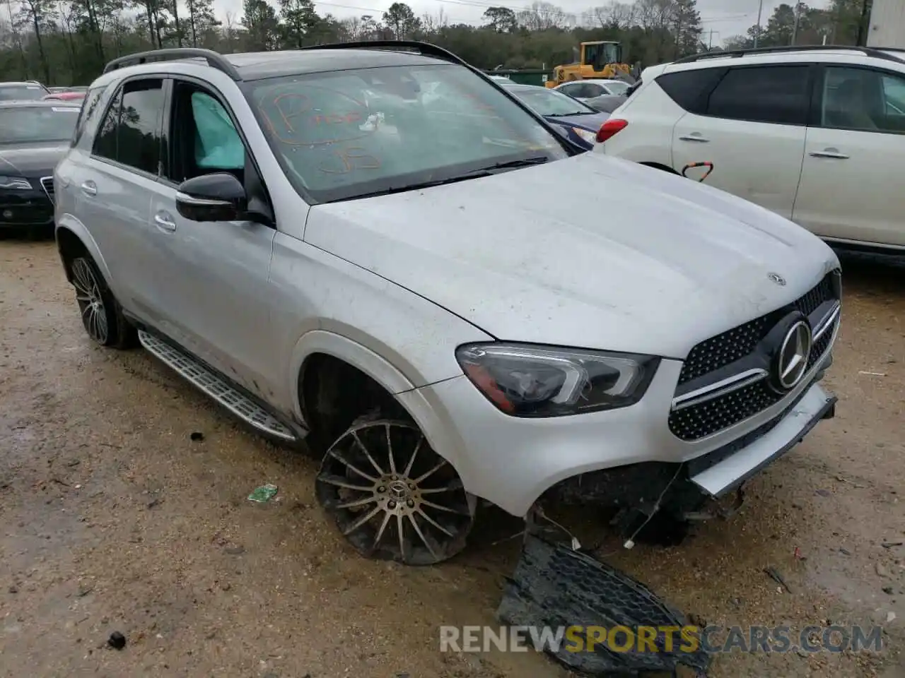 1 Photograph of a damaged car 4JGFB4KB7LA044713 MERCEDES-BENZ GLE-CLASS 2020