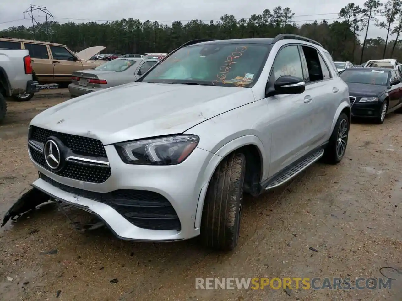 2 Photograph of a damaged car 4JGFB4KB7LA044713 MERCEDES-BENZ GLE-CLASS 2020