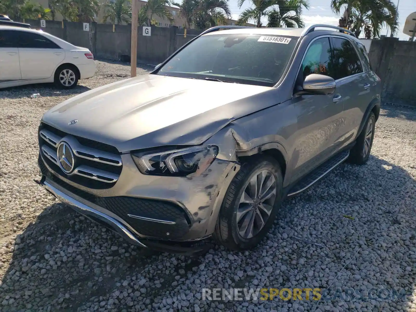 2 Photograph of a damaged car 4JGFB4KB7LA052438 MERCEDES-BENZ GLE-CLASS 2020