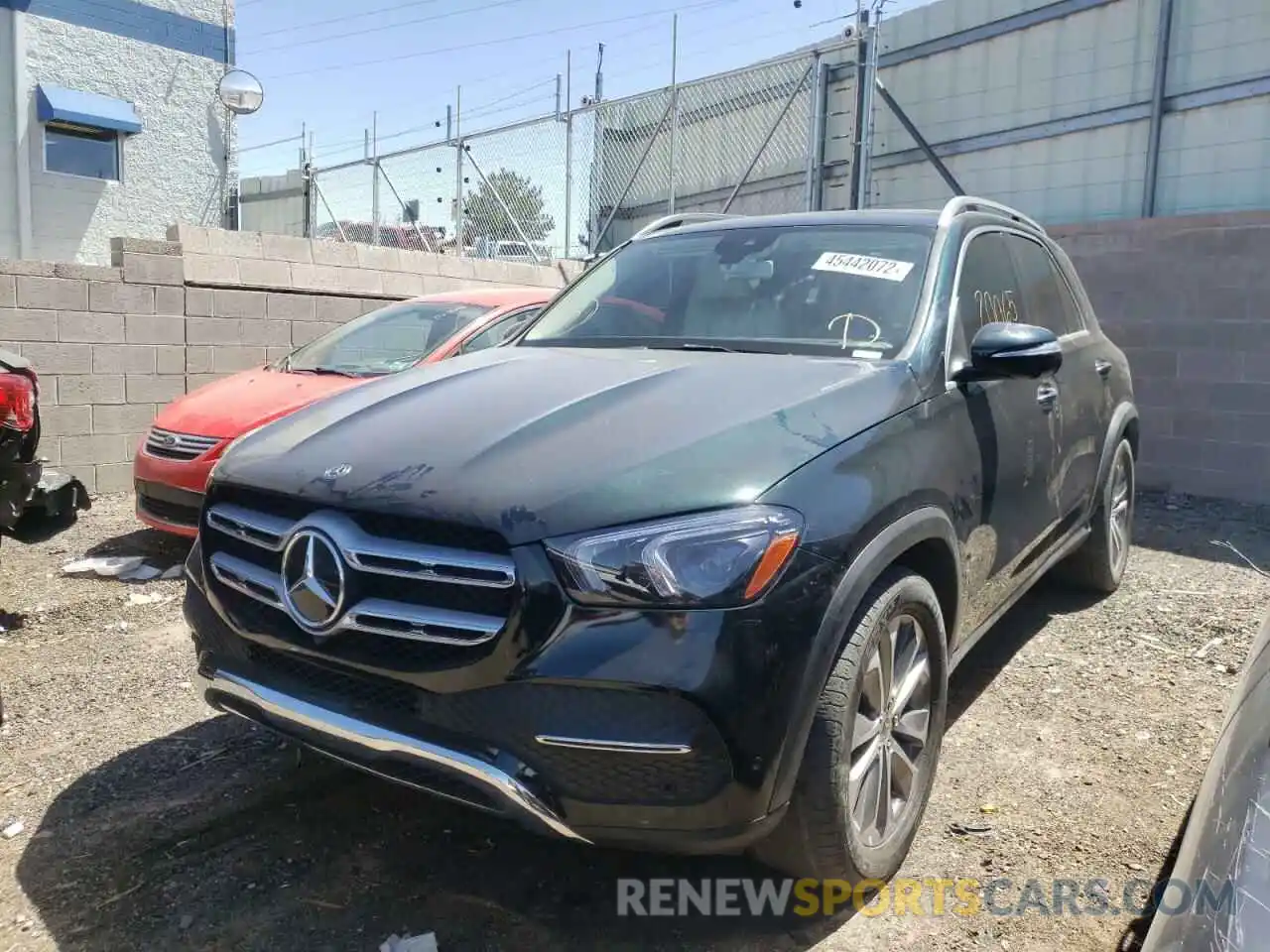 2 Photograph of a damaged car 4JGFB4KB7LA055582 MERCEDES-BENZ GLE-CLASS 2020