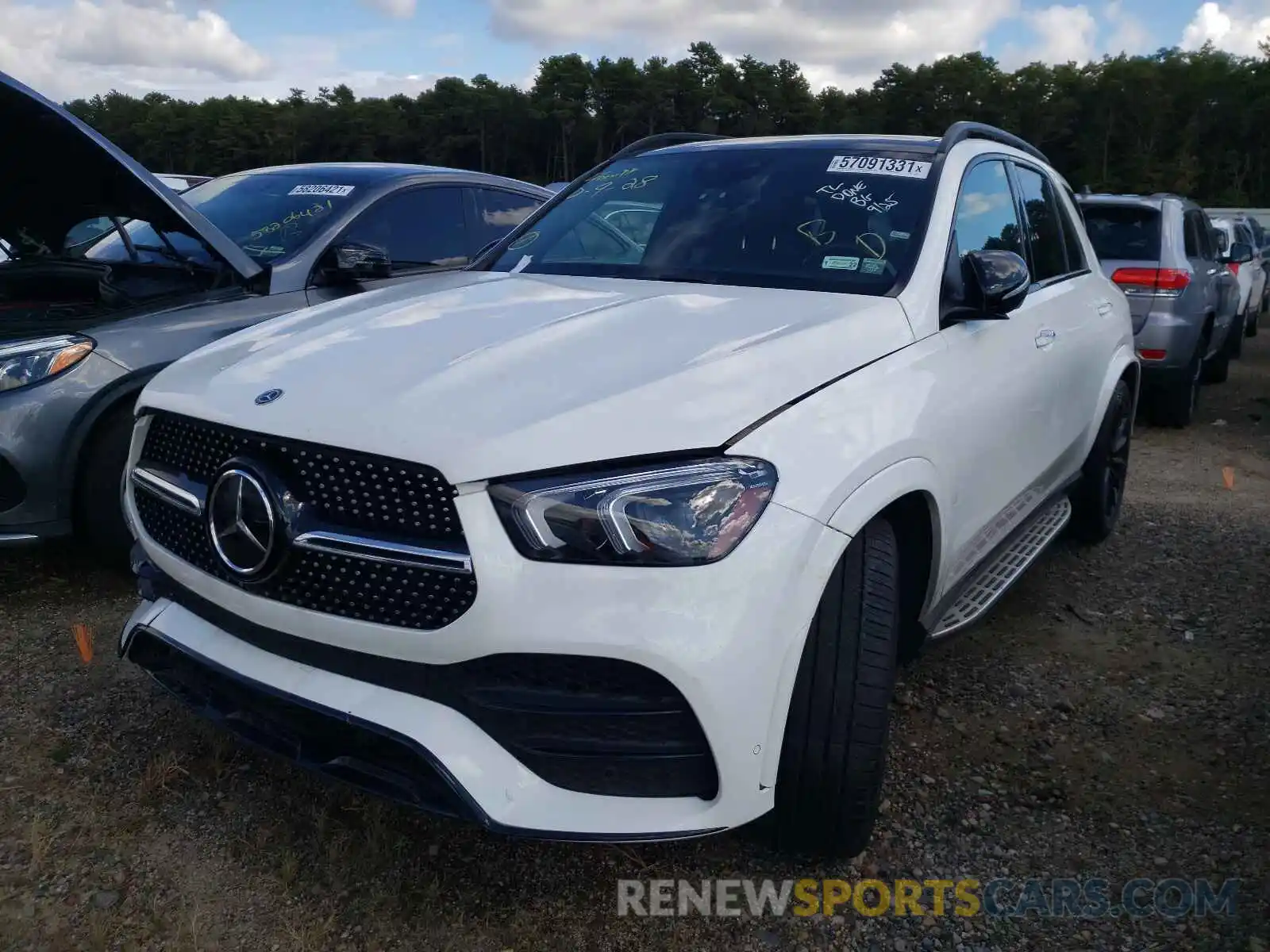 2 Photograph of a damaged car 4JGFB4KB7LA176029 MERCEDES-BENZ GLE-CLASS 2020