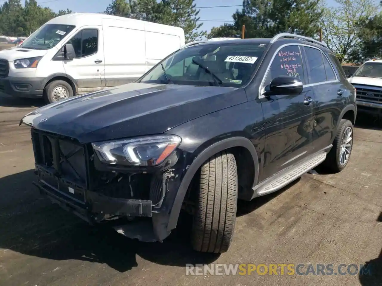 2 Photograph of a damaged car 4JGFB4KB8LA063660 MERCEDES-BENZ GLE-CLASS 2020