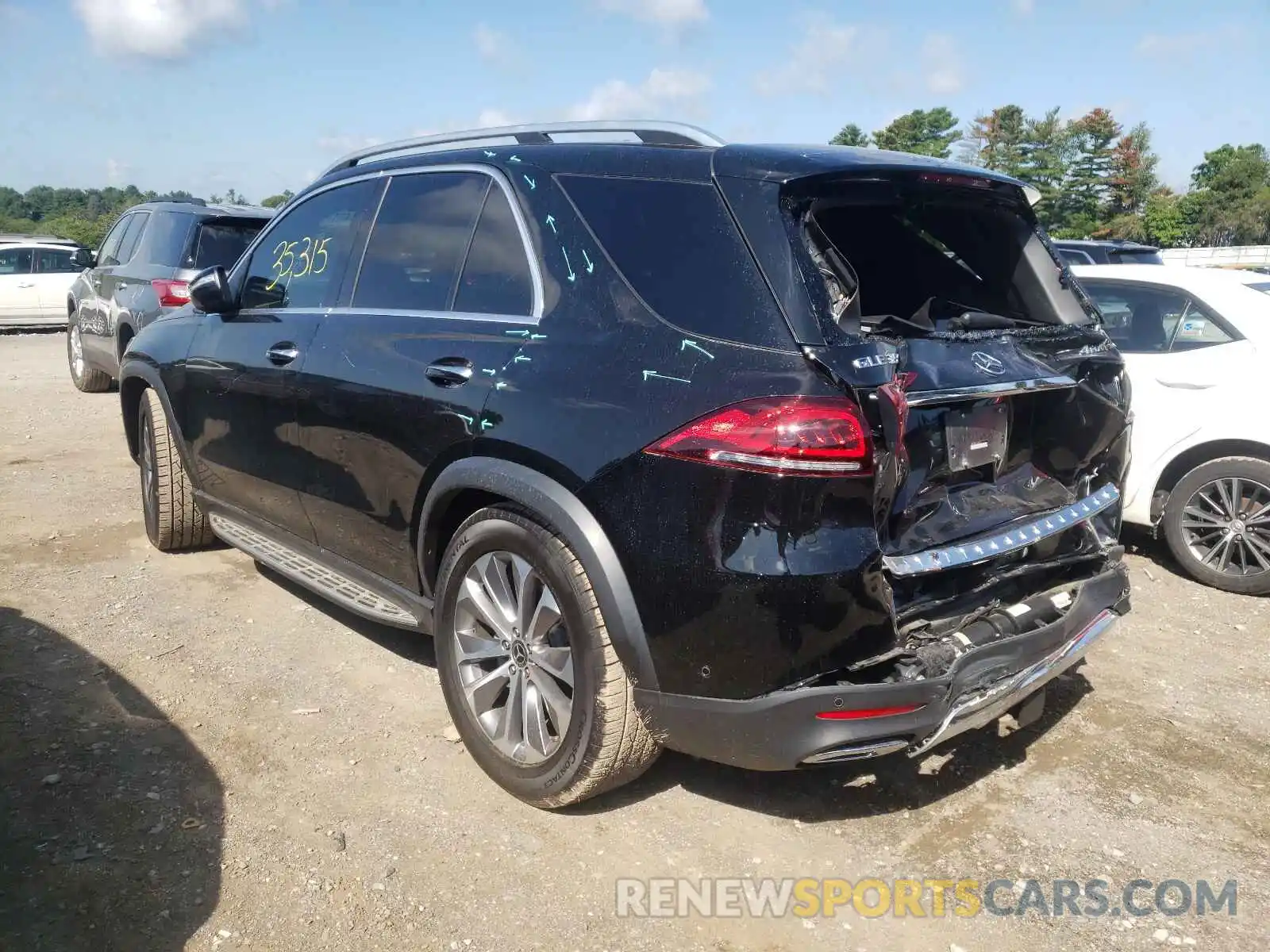 3 Photograph of a damaged car 4JGFB4KB8LA083777 MERCEDES-BENZ GLE-CLASS 2020