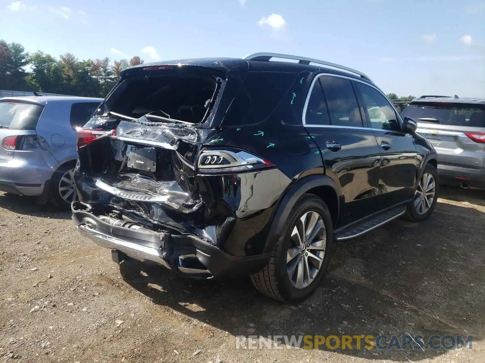 4 Photograph of a damaged car 4JGFB4KB8LA083777 MERCEDES-BENZ GLE-CLASS 2020