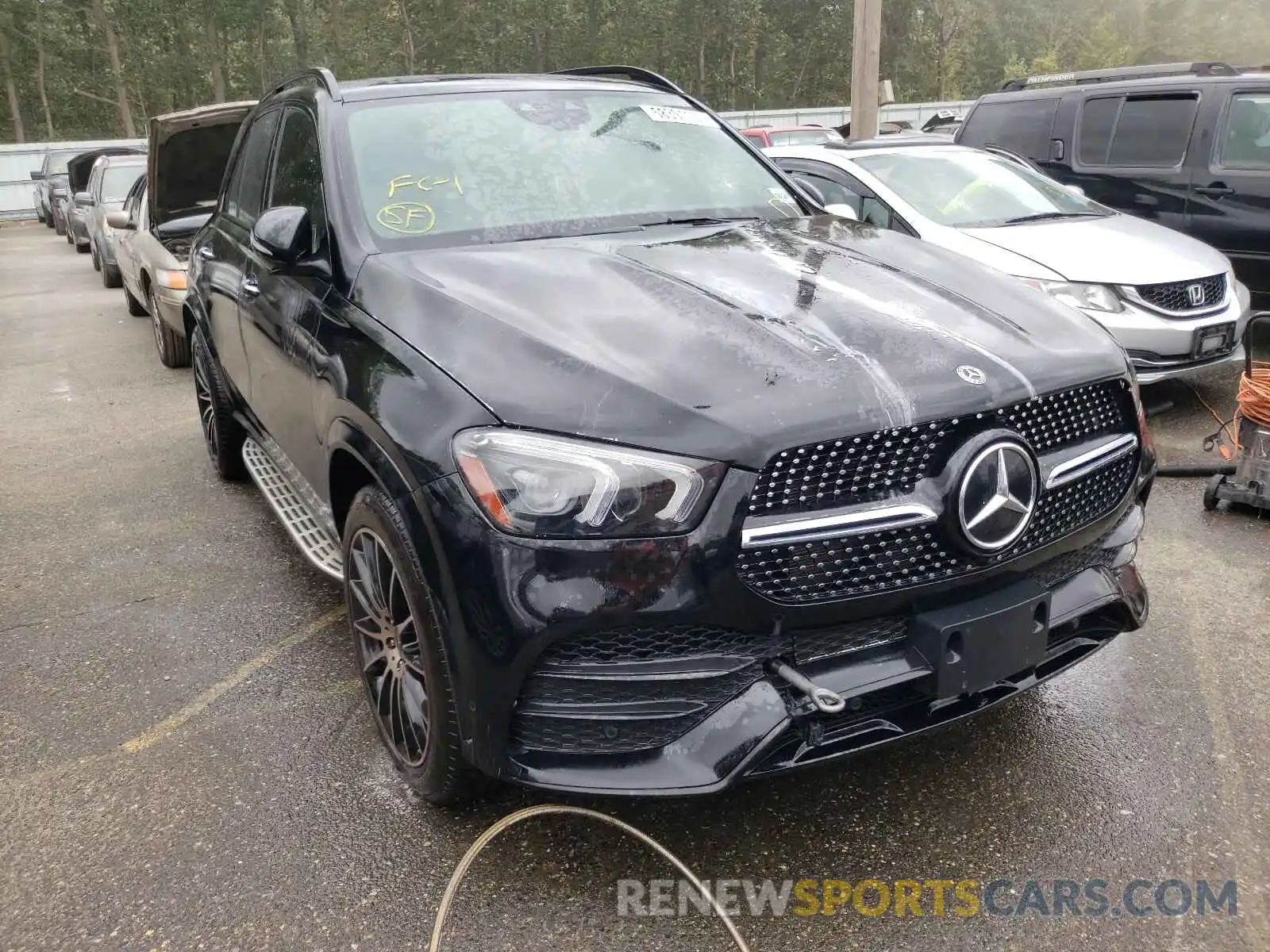 1 Photograph of a damaged car 4JGFB4KB8LA122707 MERCEDES-BENZ GLE-CLASS 2020