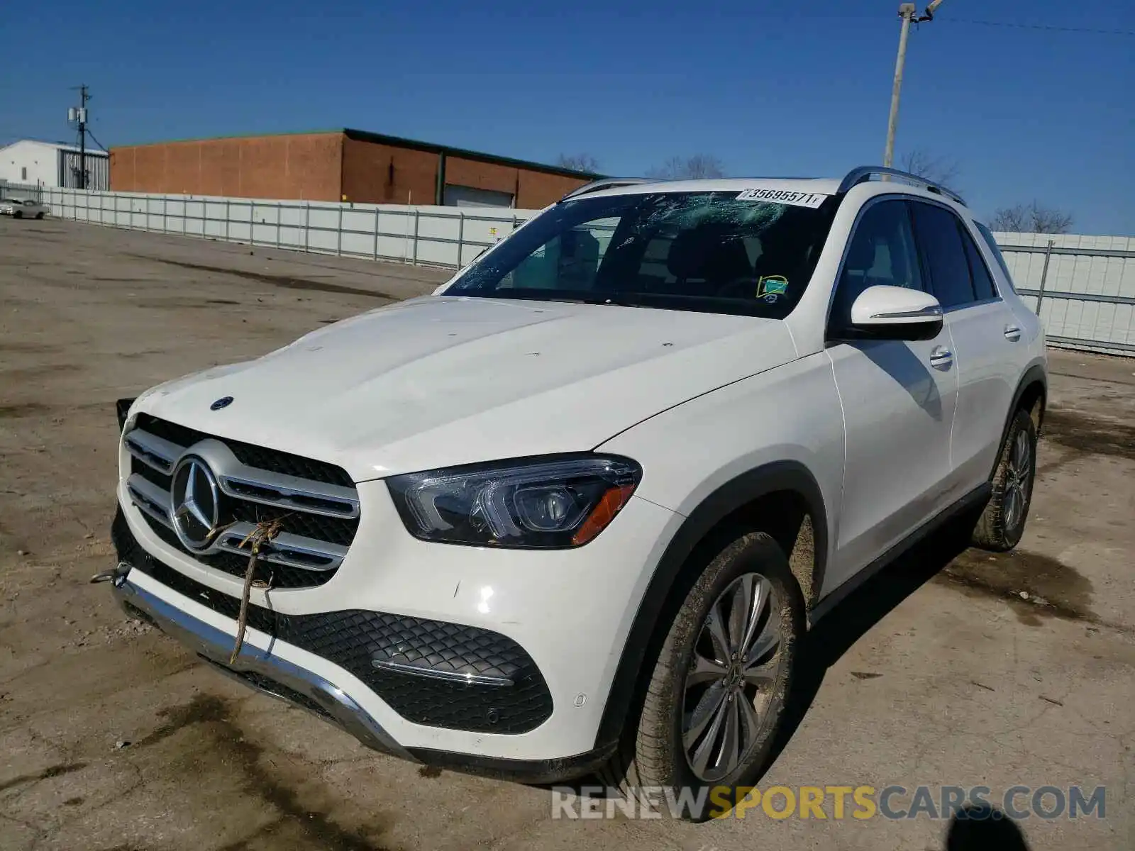 2 Photograph of a damaged car 4JGFB4KB8LA171647 MERCEDES-BENZ GLE-CLASS 2020