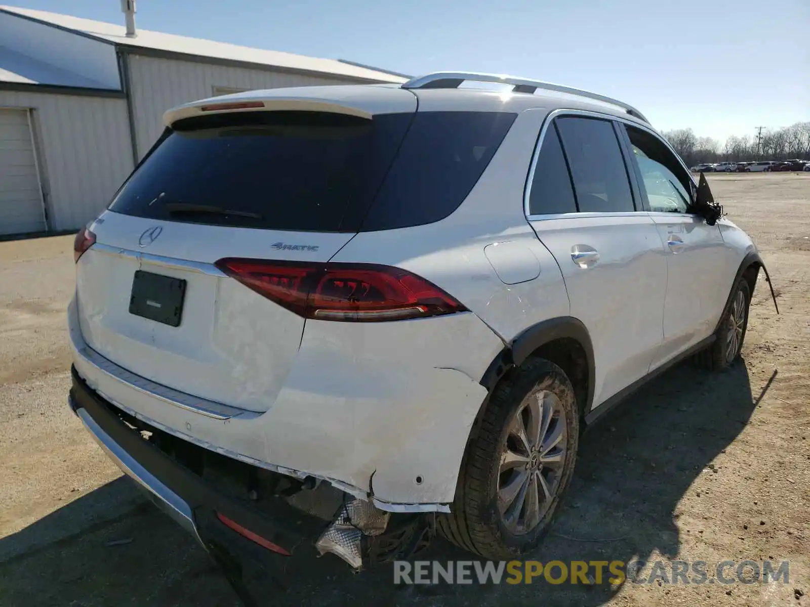 4 Photograph of a damaged car 4JGFB4KB8LA171647 MERCEDES-BENZ GLE-CLASS 2020