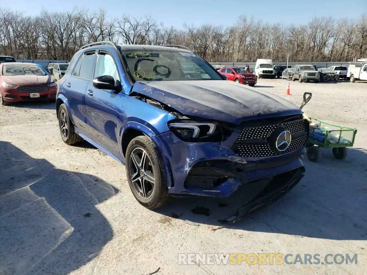 1 Photograph of a damaged car 4JGFB4KB8LA240465 MERCEDES-BENZ GLE-CLASS 2020