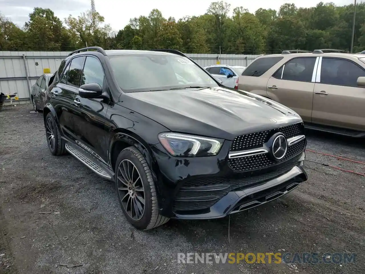 1 Photograph of a damaged car 4JGFB4KB8LA292162 MERCEDES-BENZ GLE-CLASS 2020