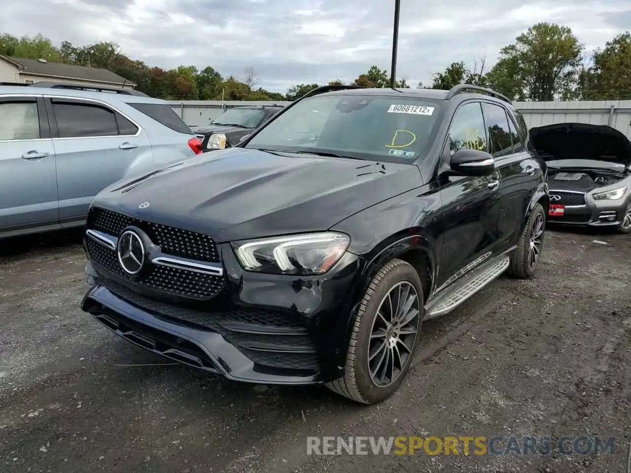 2 Photograph of a damaged car 4JGFB4KB8LA292162 MERCEDES-BENZ GLE-CLASS 2020