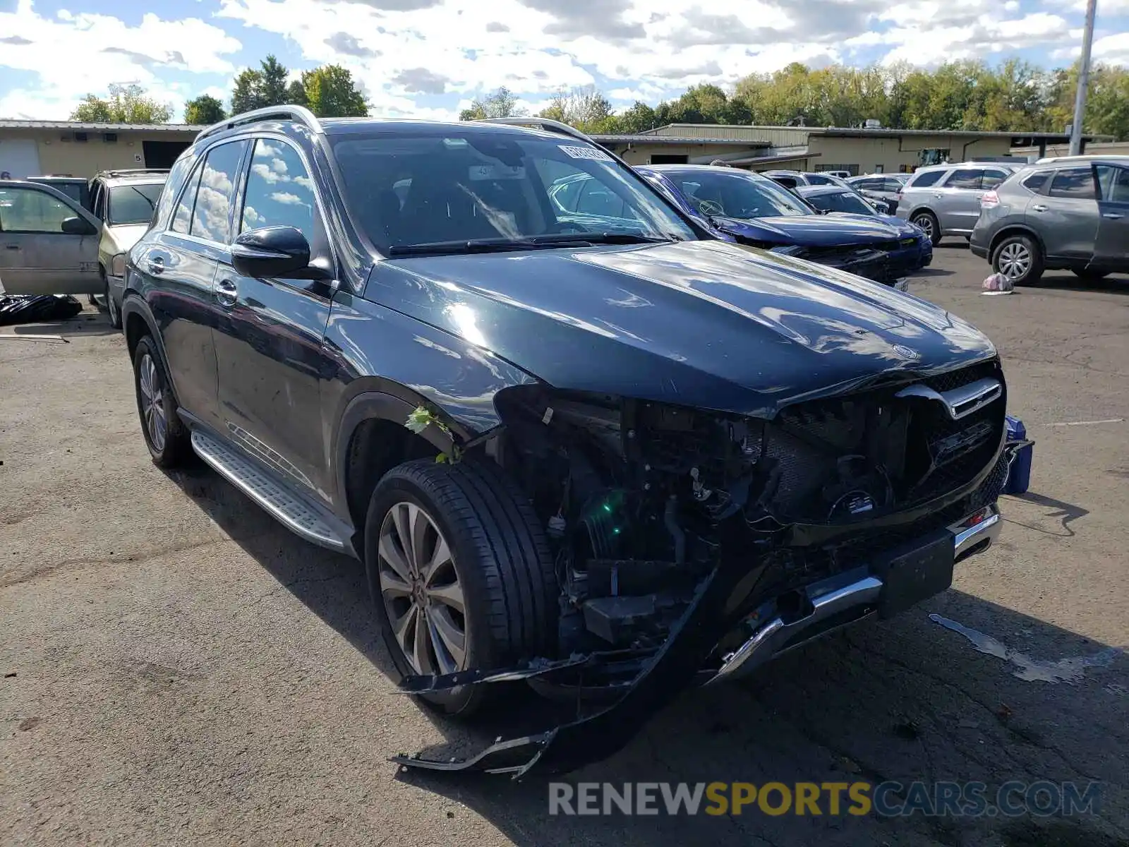 1 Photograph of a damaged car 4JGFB4KB9LA044339 MERCEDES-BENZ GLE-CLASS 2020