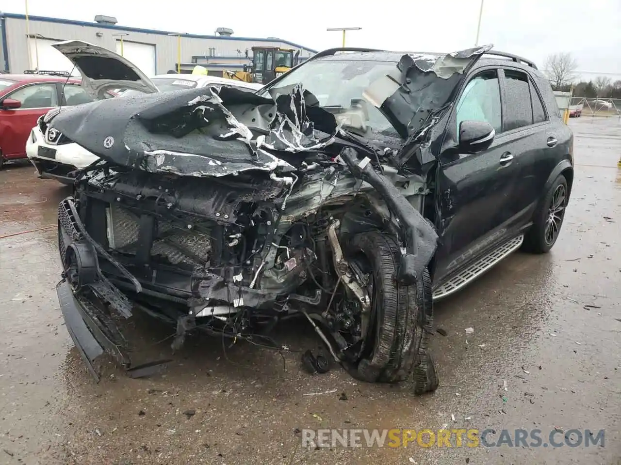 2 Photograph of a damaged car 4JGFB4KB9LA078006 MERCEDES-BENZ GLE-CLASS 2020