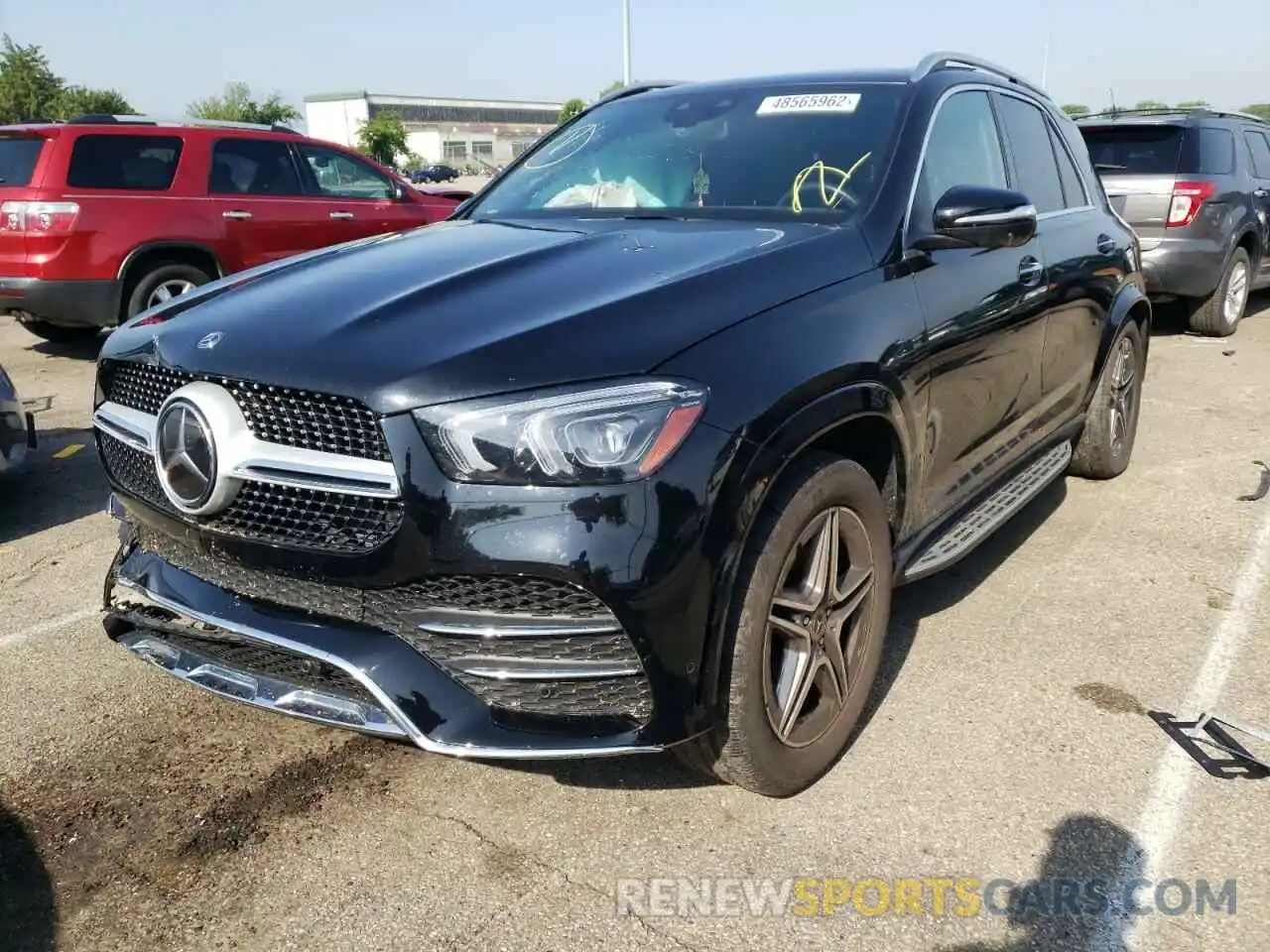 2 Photograph of a damaged car 4JGFB4KB9LA083917 MERCEDES-BENZ GLE-CLASS 2020