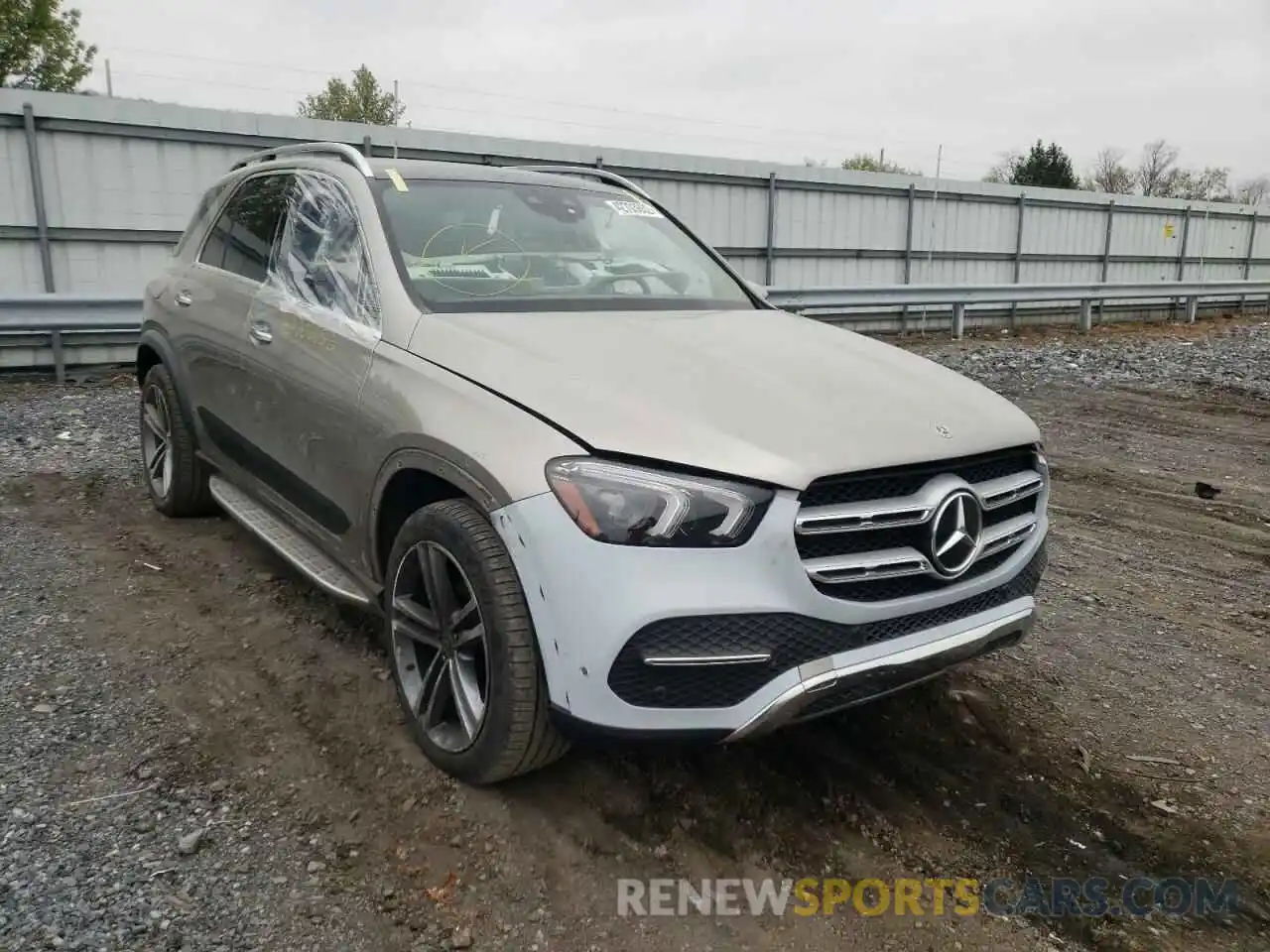 1 Photograph of a damaged car 4JGFB4KB9LA087398 MERCEDES-BENZ GLE-CLASS 2020