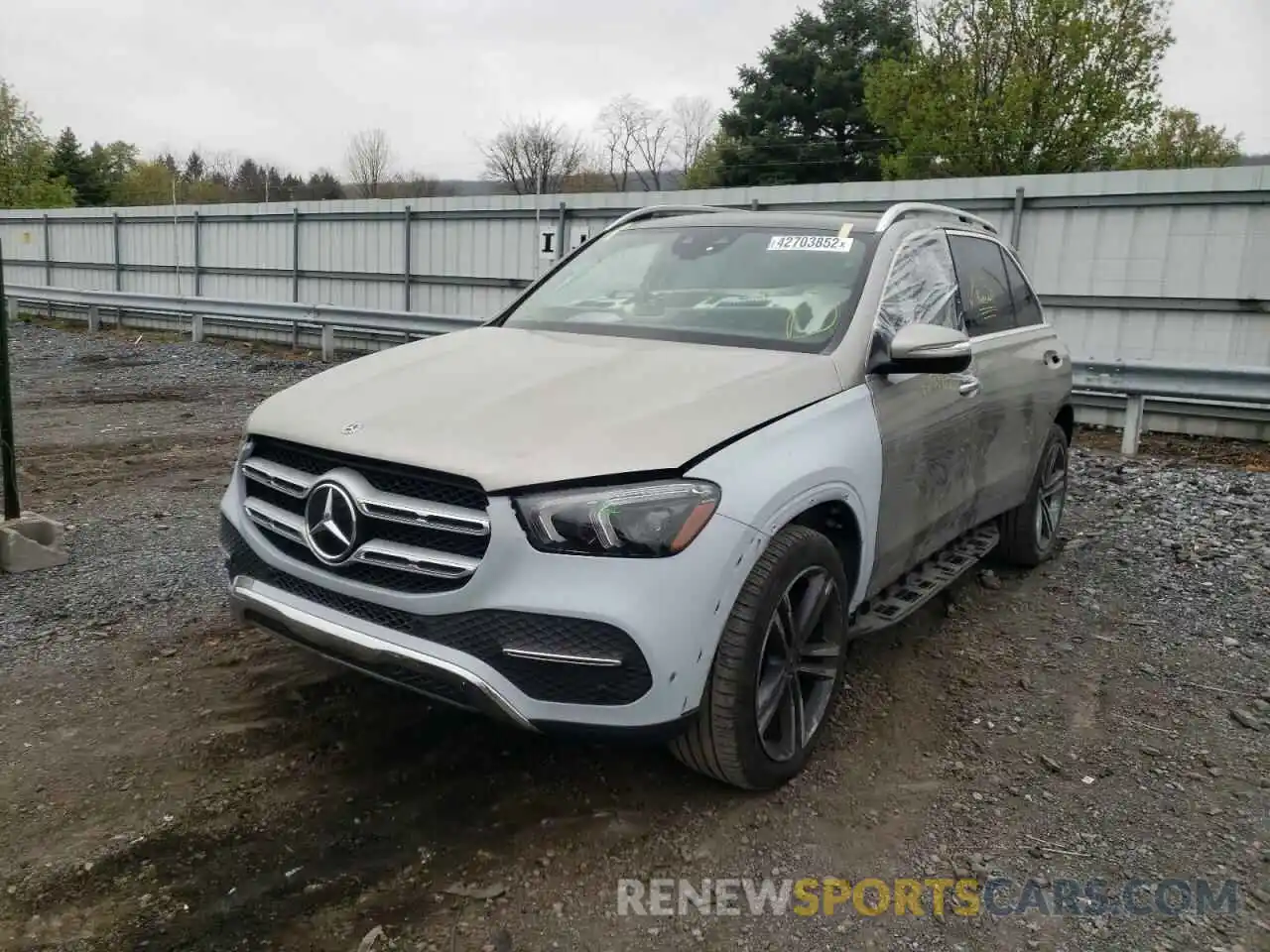 2 Photograph of a damaged car 4JGFB4KB9LA087398 MERCEDES-BENZ GLE-CLASS 2020