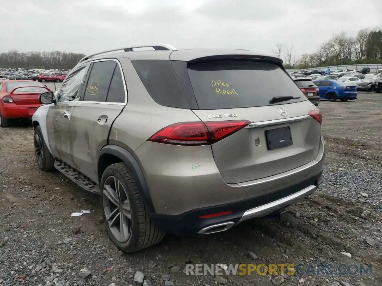 3 Photograph of a damaged car 4JGFB4KB9LA087398 MERCEDES-BENZ GLE-CLASS 2020