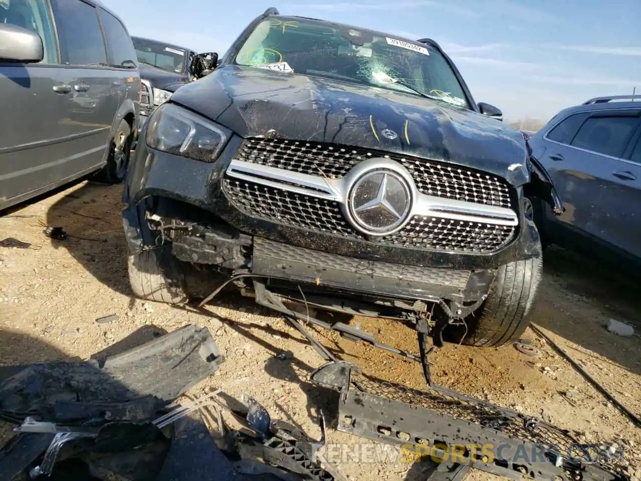 9 Photograph of a damaged car 4JGFB4KB9LA148796 MERCEDES-BENZ GLE-CLASS 2020