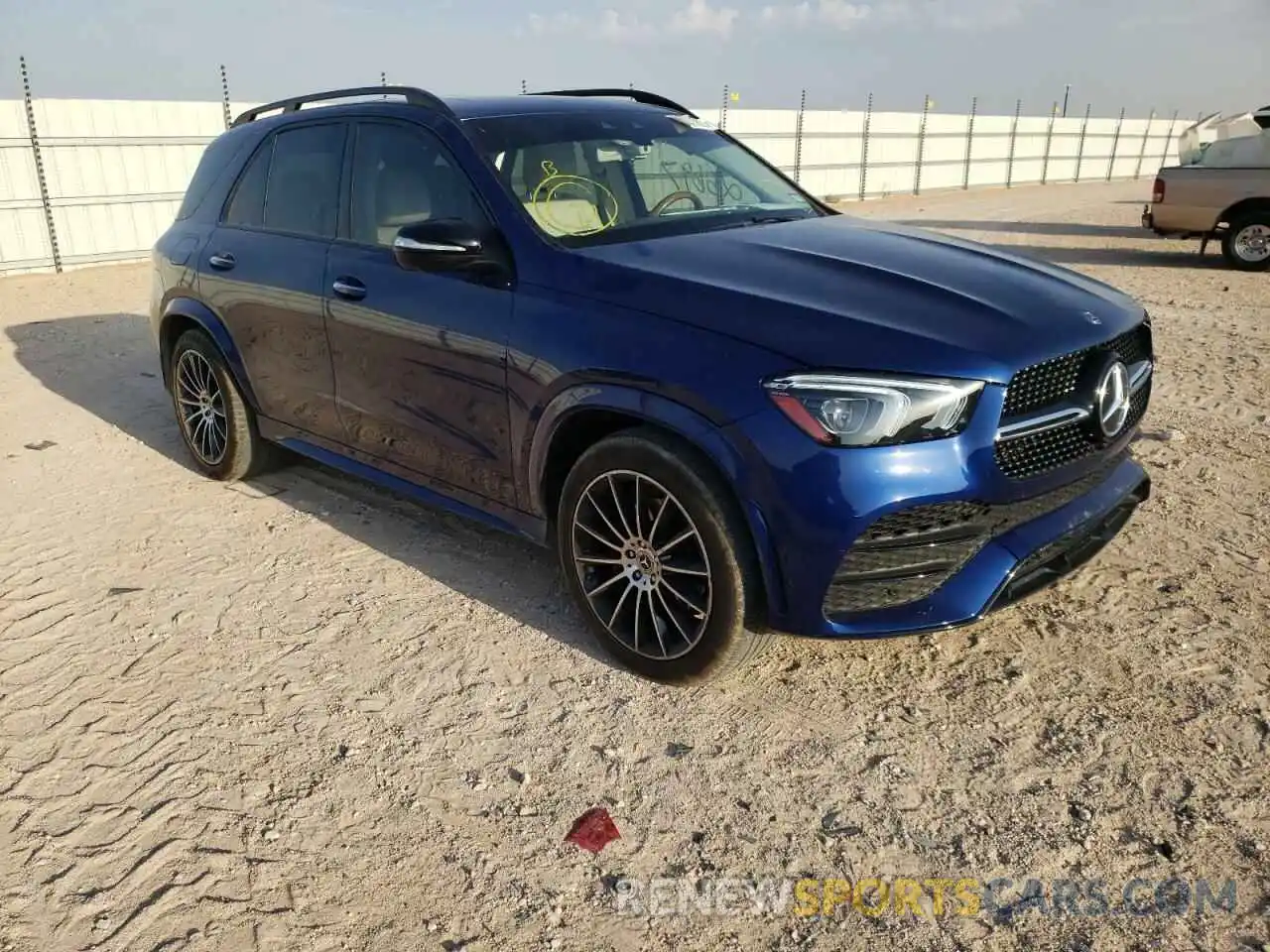 1 Photograph of a damaged car 4JGFB4KB9LA150290 MERCEDES-BENZ GLE-CLASS 2020