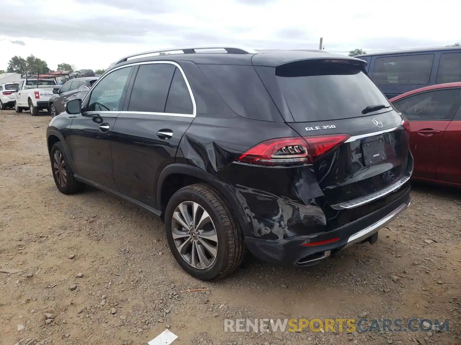 3 Photograph of a damaged car 4JGFB4KB9LA154341 MERCEDES-BENZ GLE-CLASS 2020