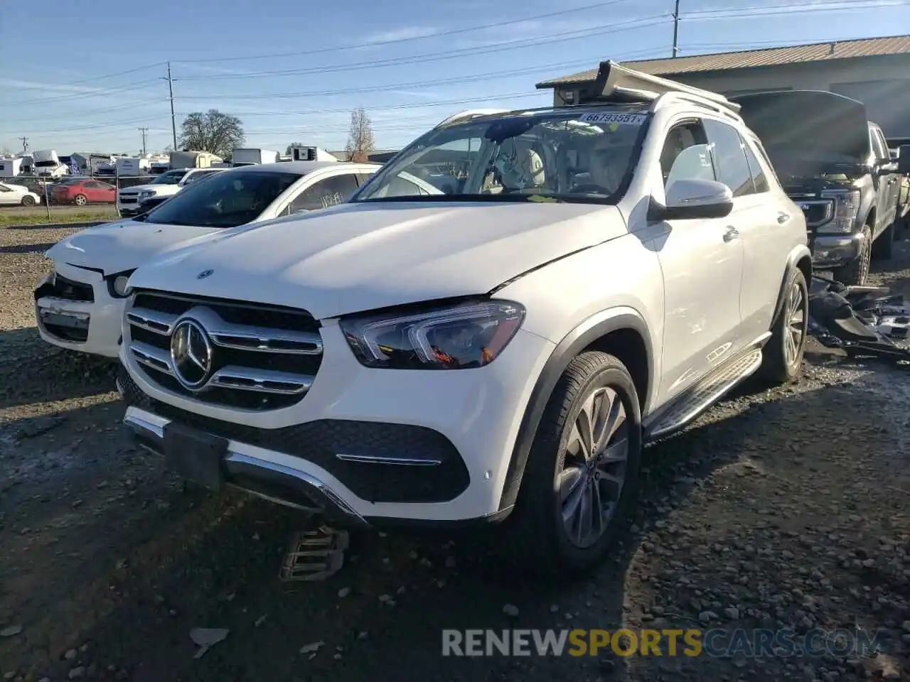 2 Photograph of a damaged car 4JGFB4KB9LA271837 MERCEDES-BENZ GLE-CLASS 2020