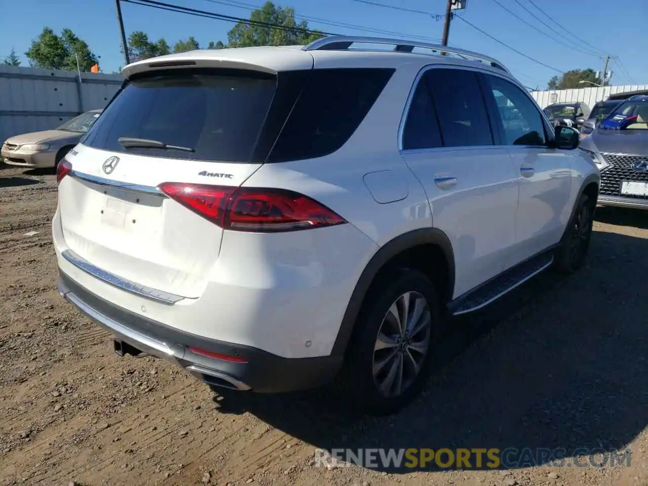 4 Photograph of a damaged car 4JGFB4KBXLA021555 MERCEDES-BENZ GLE-CLASS 2020