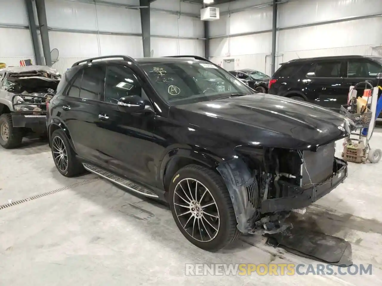 1 Photograph of a damaged car 4JGFB4KBXLA066558 MERCEDES-BENZ GLE-CLASS 2020