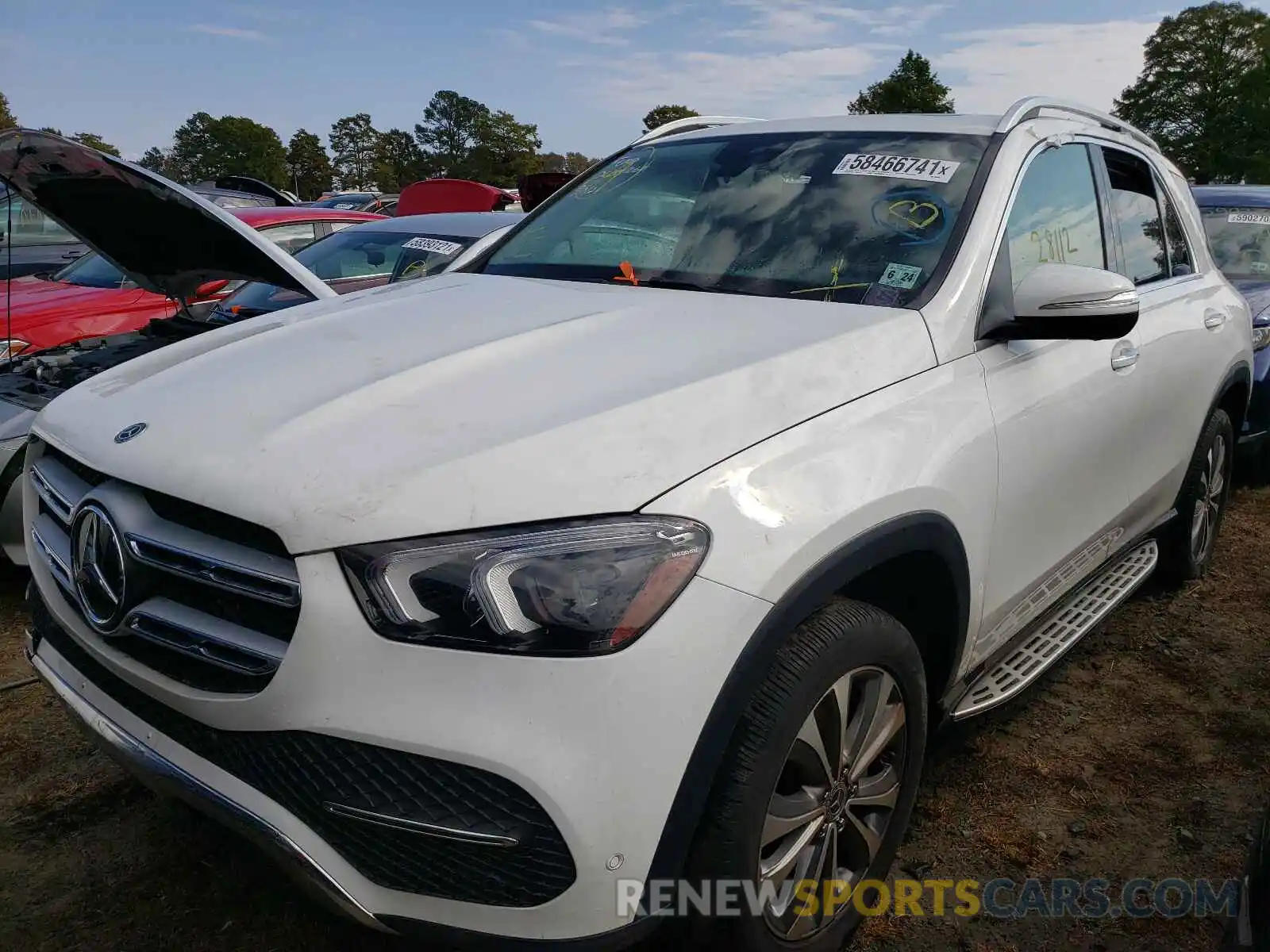 2 Photograph of a damaged car 4JGFB4KBXLA068665 MERCEDES-BENZ GLE-CLASS 2020