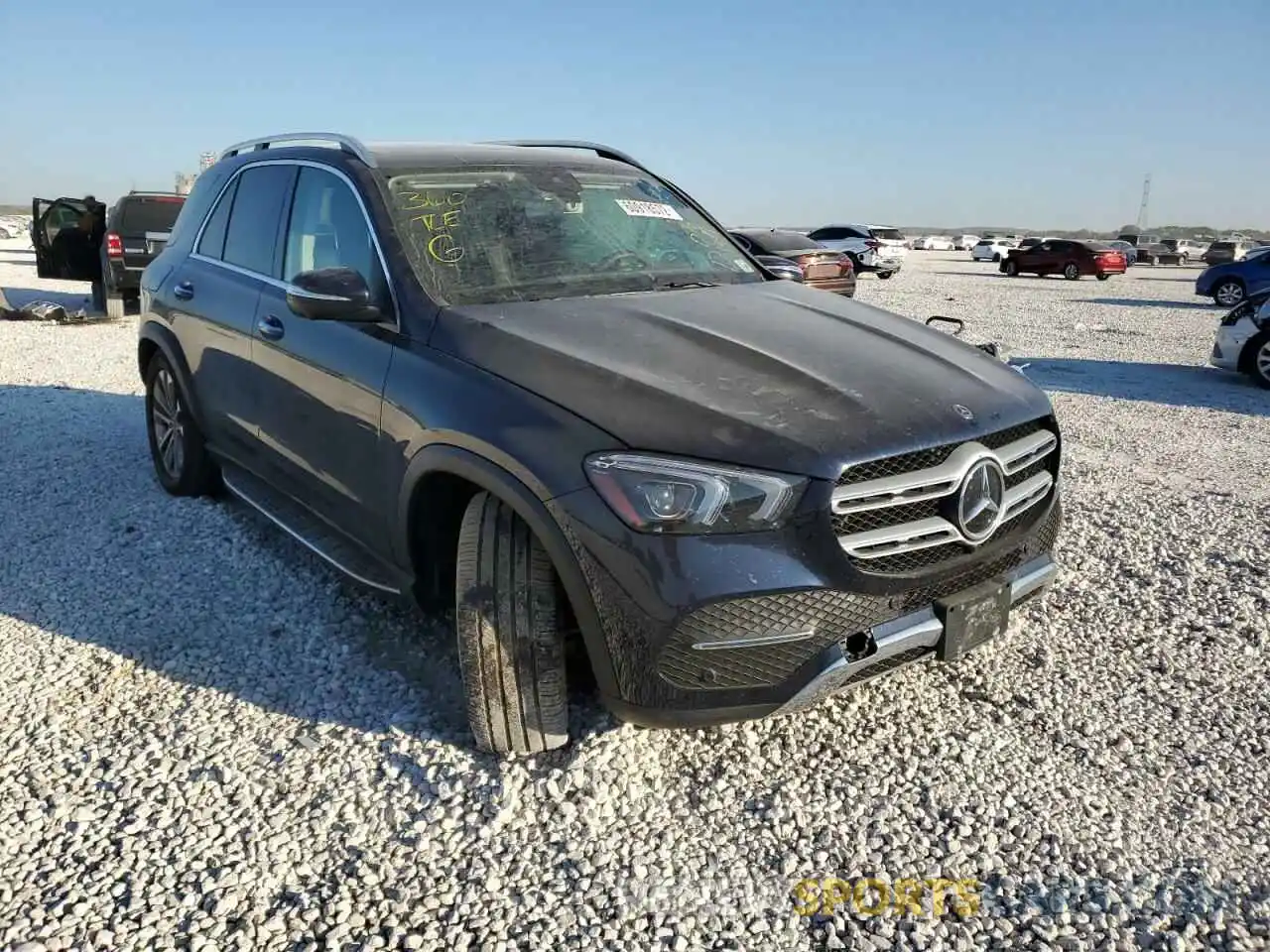 1 Photograph of a damaged car 4JGFB4KBXLA076619 MERCEDES-BENZ GLE-CLASS 2020