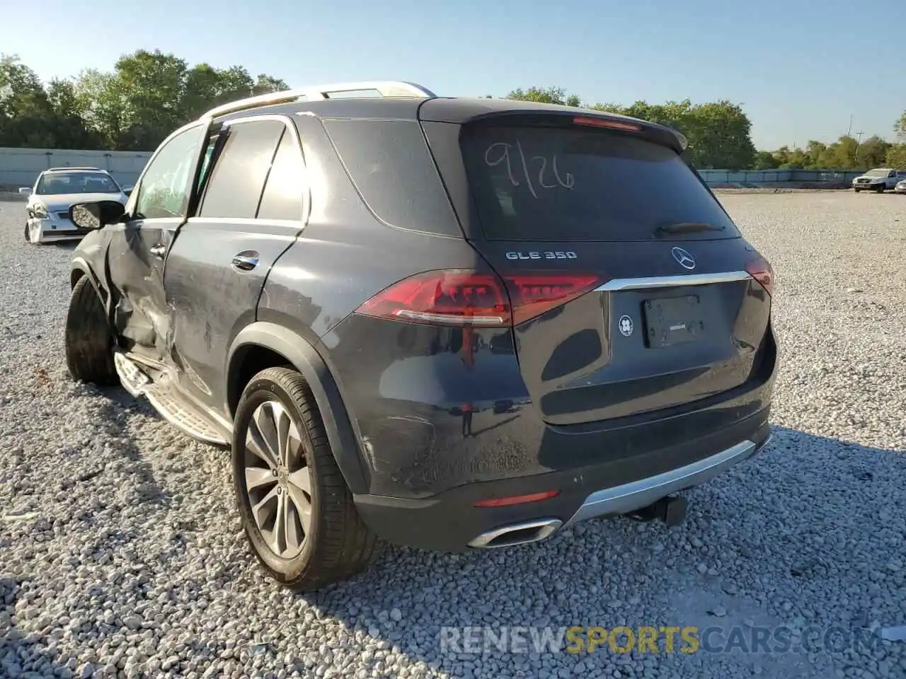 3 Photograph of a damaged car 4JGFB4KBXLA076619 MERCEDES-BENZ GLE-CLASS 2020