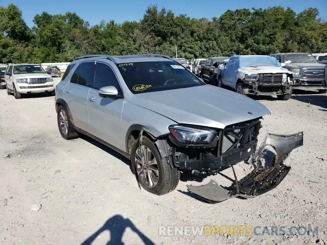 1 Photograph of a damaged car 4JGFB4KBXLA077379 MERCEDES-BENZ GLE-CLASS 2020