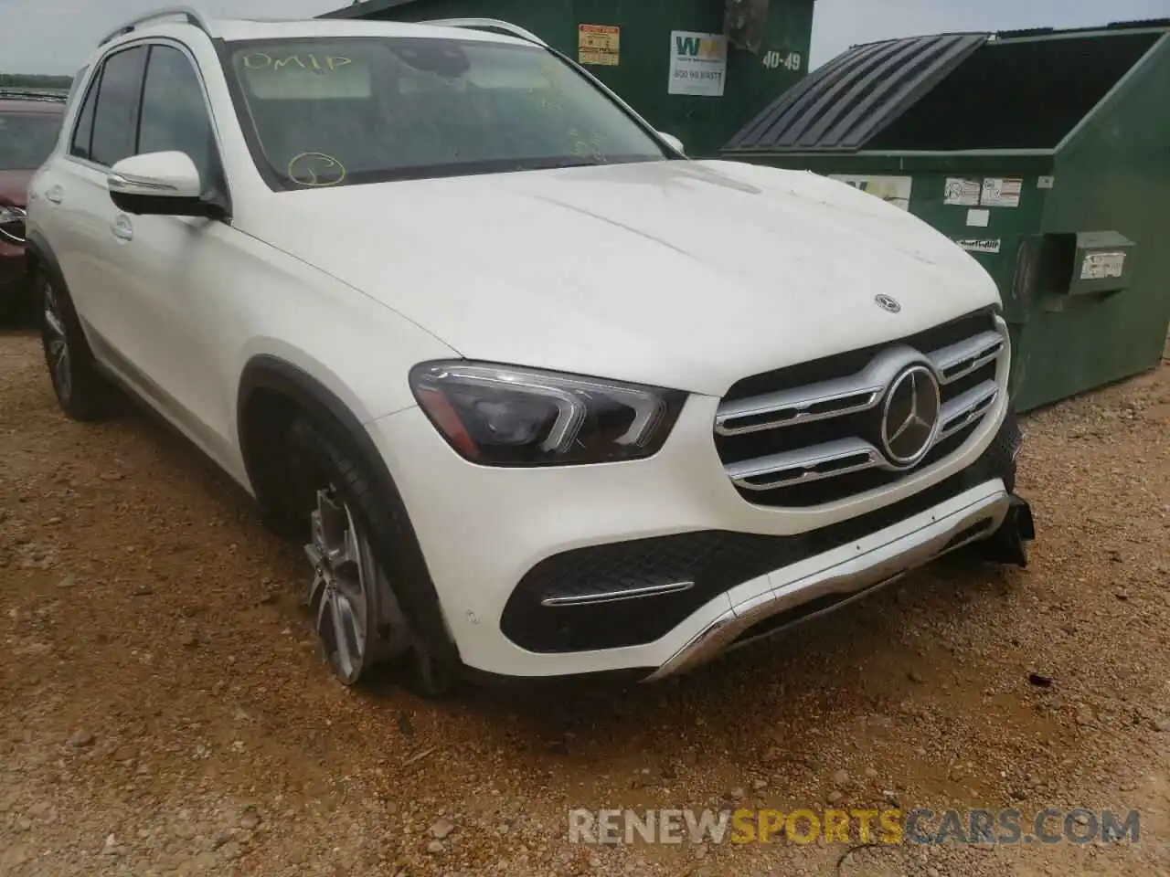 1 Photograph of a damaged car 4JGFB4KBXLA131697 MERCEDES-BENZ GLE-CLASS 2020