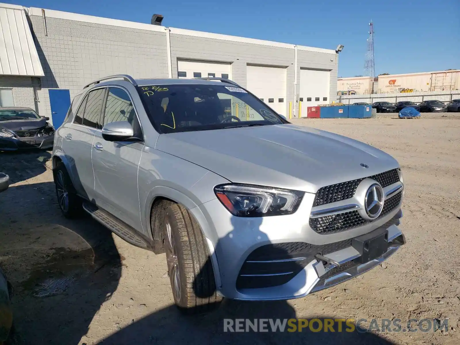 1 Photograph of a damaged car 4JGFB4KBXLA163677 MERCEDES-BENZ GLE-CLASS 2020