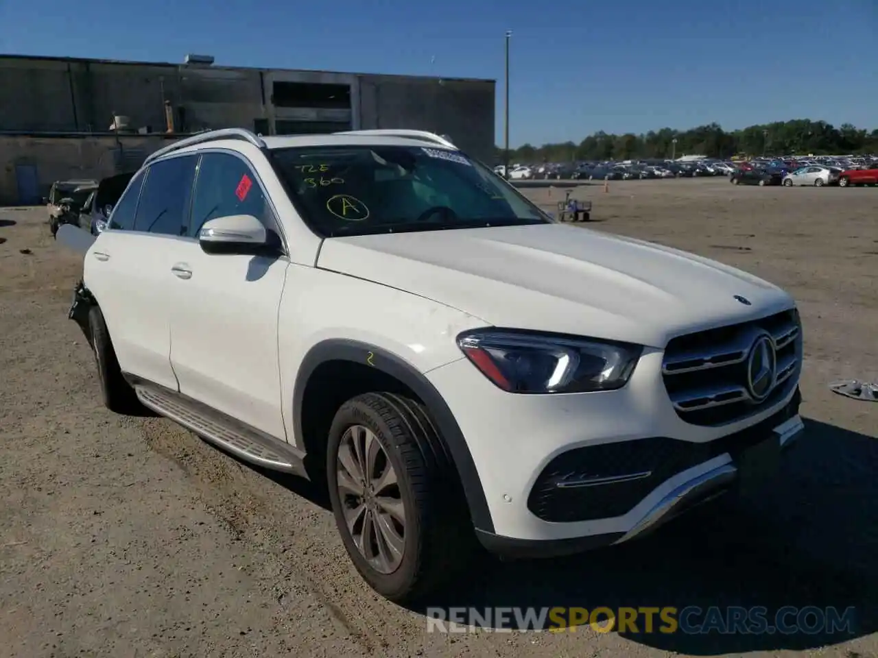 1 Photograph of a damaged car 4JGFB4KE0LA027200 MERCEDES-BENZ GLE-CLASS 2020