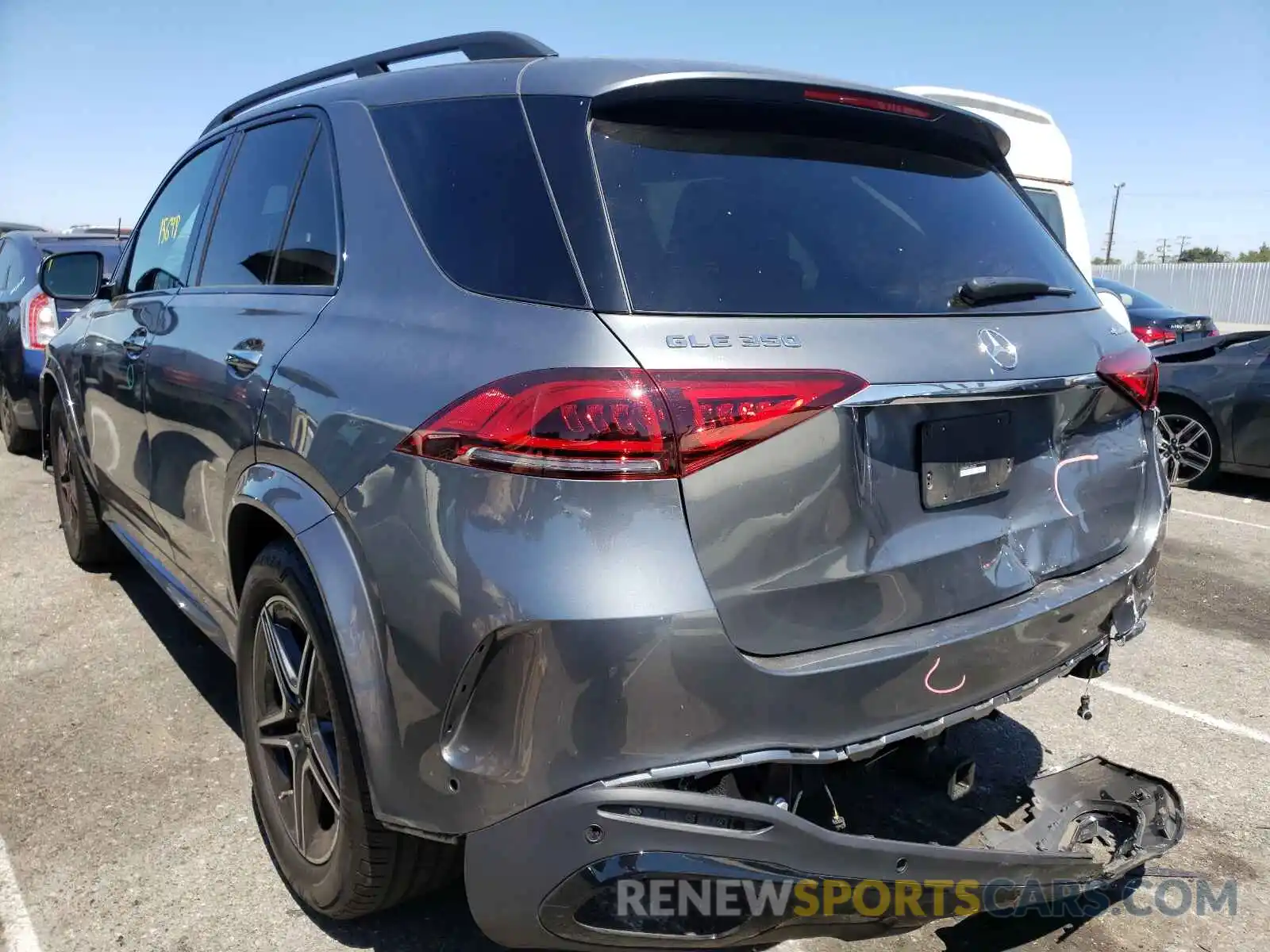 3 Photograph of a damaged car 4JGFB4KE2LA075331 MERCEDES-BENZ GLE-CLASS 2020