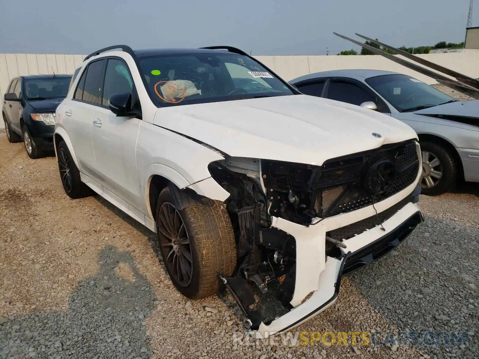 1 Photograph of a damaged car 4JGFB4KE2LA192522 MERCEDES-BENZ GLE-CLASS 2020