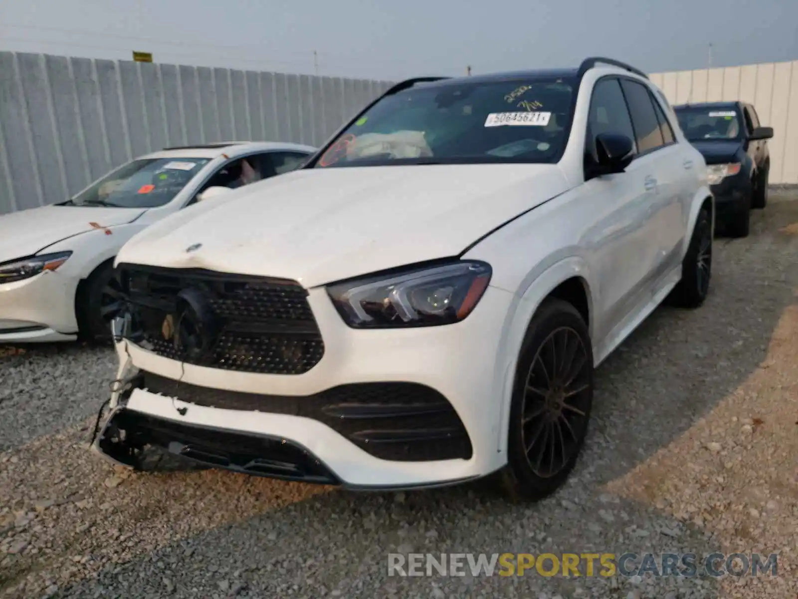 2 Photograph of a damaged car 4JGFB4KE2LA192522 MERCEDES-BENZ GLE-CLASS 2020