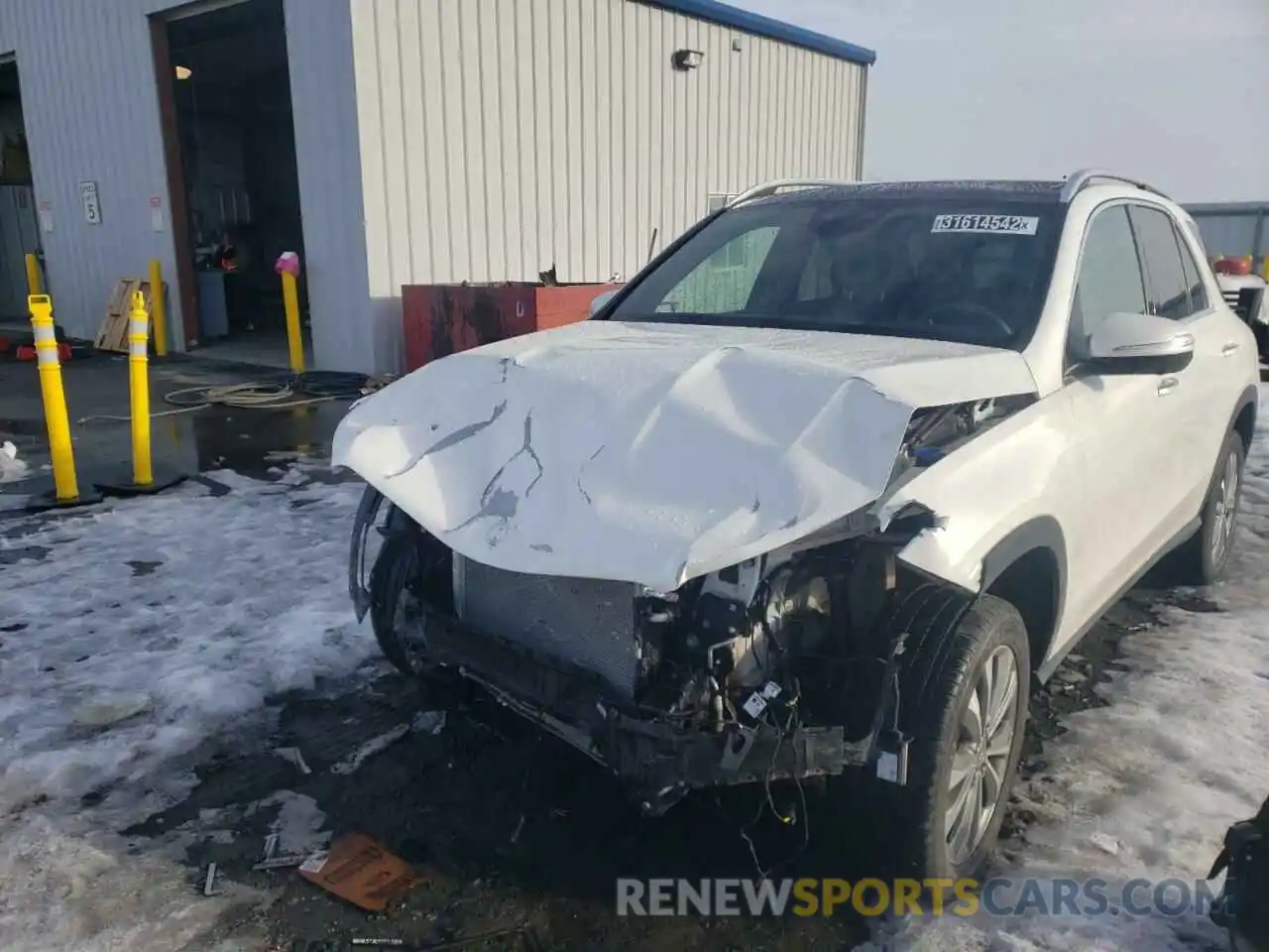 2 Photograph of a damaged car 4JGFB4KE3LA049613 MERCEDES-BENZ GLE-CLASS 2020