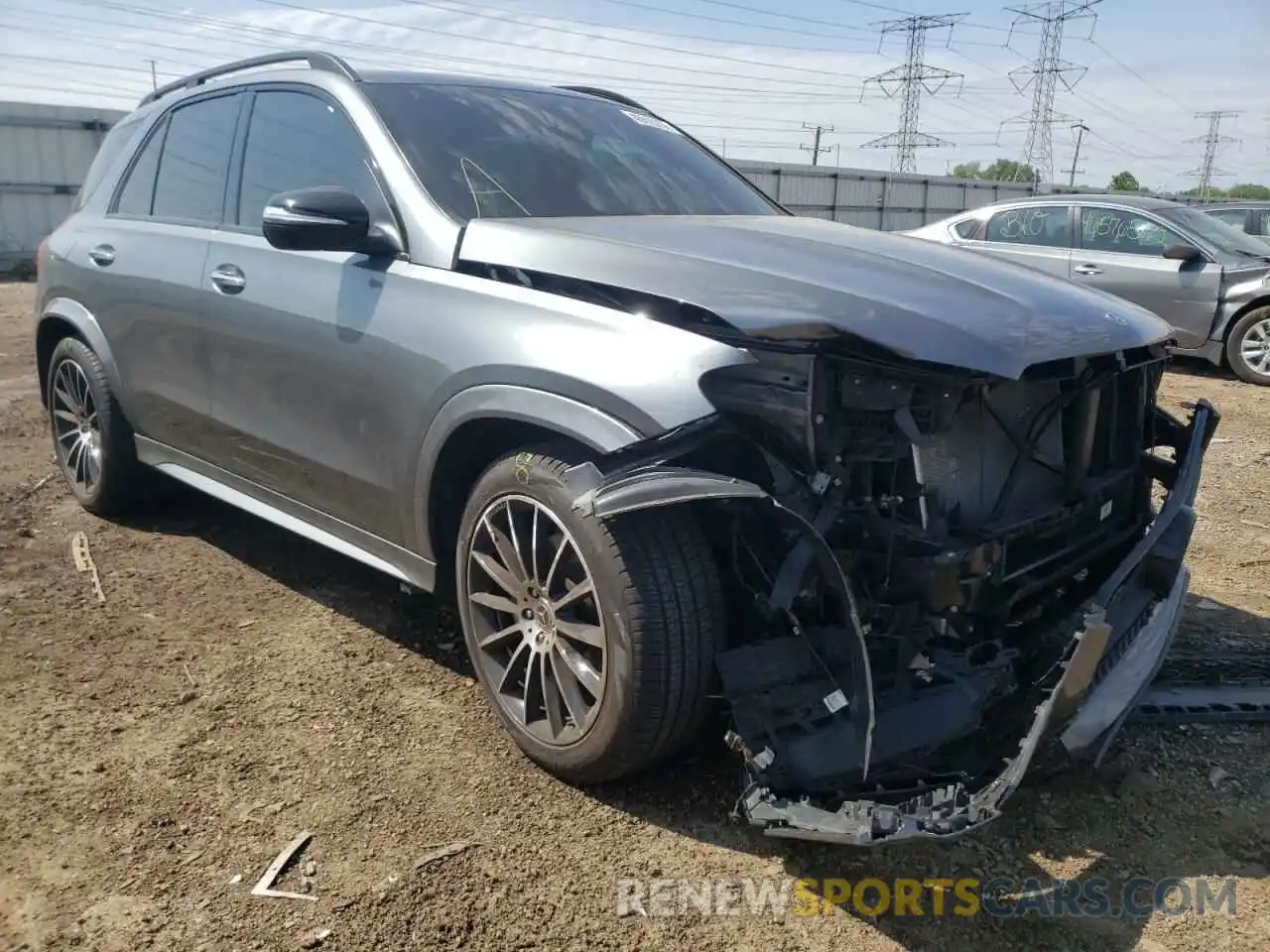 1 Photograph of a damaged car 4JGFB4KE3LA090453 MERCEDES-BENZ GLE-CLASS 2020