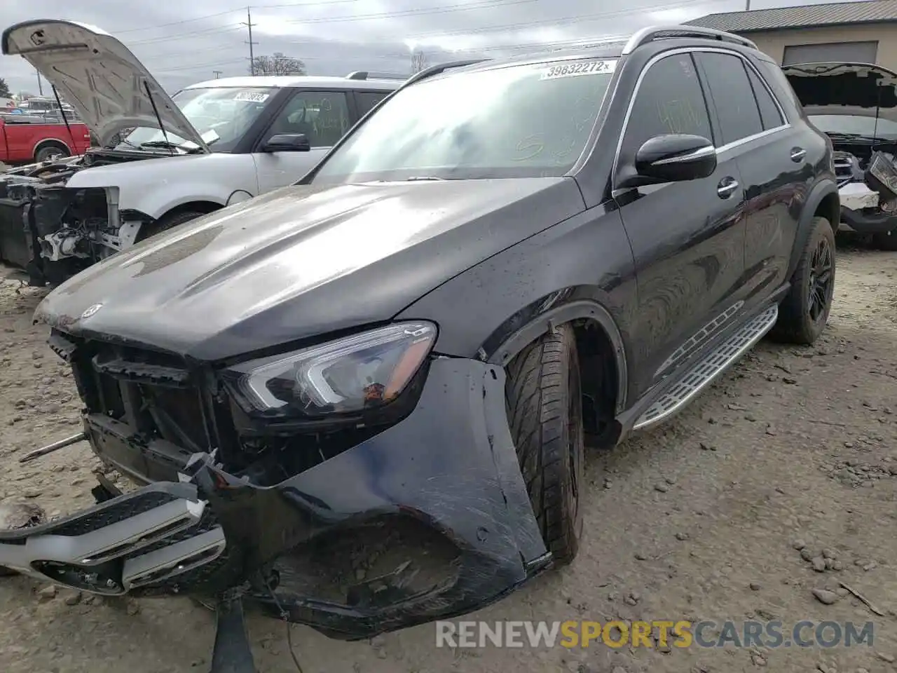 2 Photograph of a damaged car 4JGFB4KE4LA167704 MERCEDES-BENZ GLE-CLASS 2020