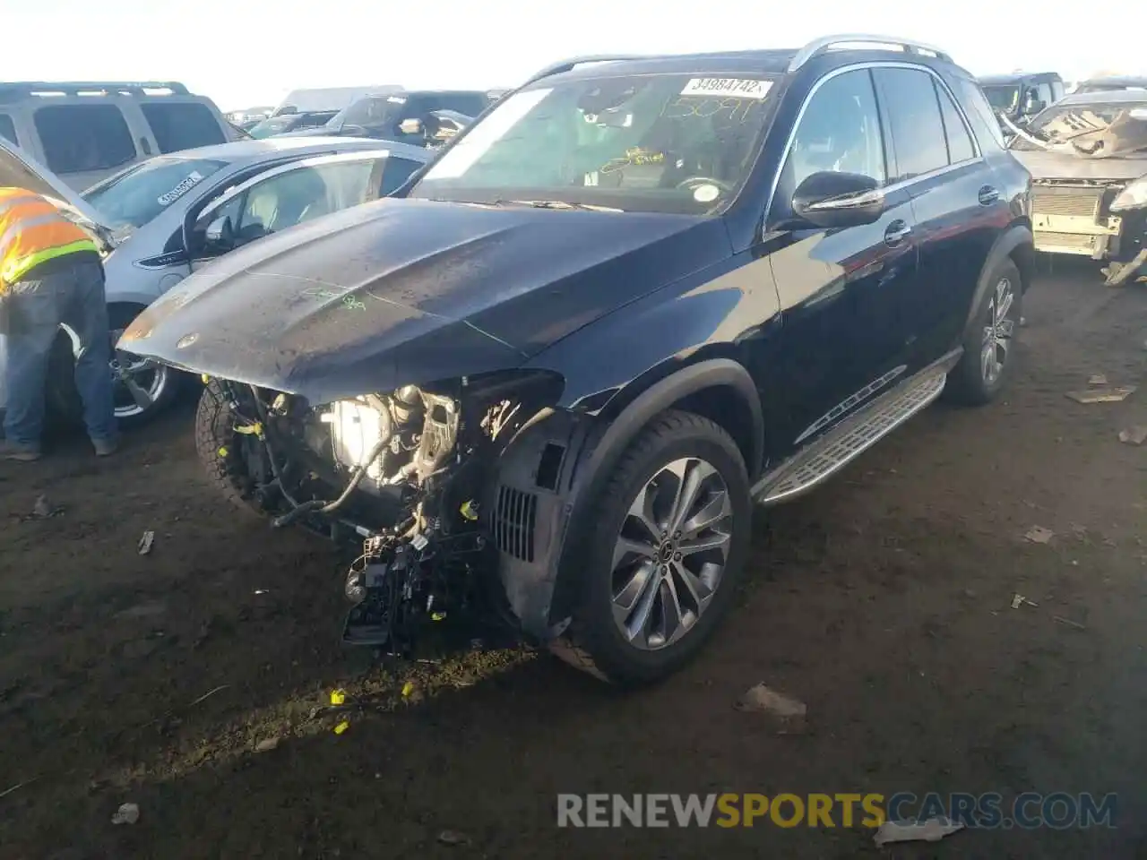 2 Photograph of a damaged car 4JGFB4KE5LA011901 MERCEDES-BENZ GLE-CLASS 2020