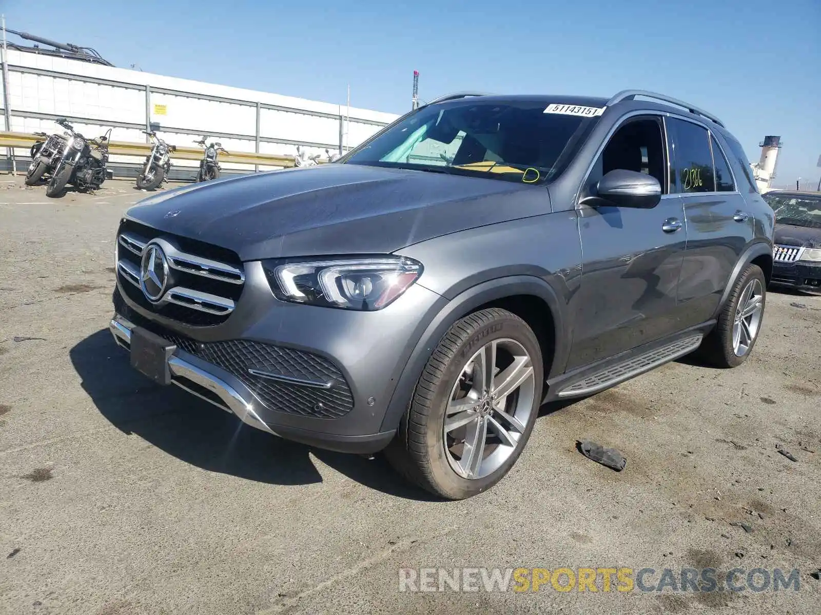 2 Photograph of a damaged car 4JGFB4KE5LA086288 MERCEDES-BENZ GLE-CLASS 2020