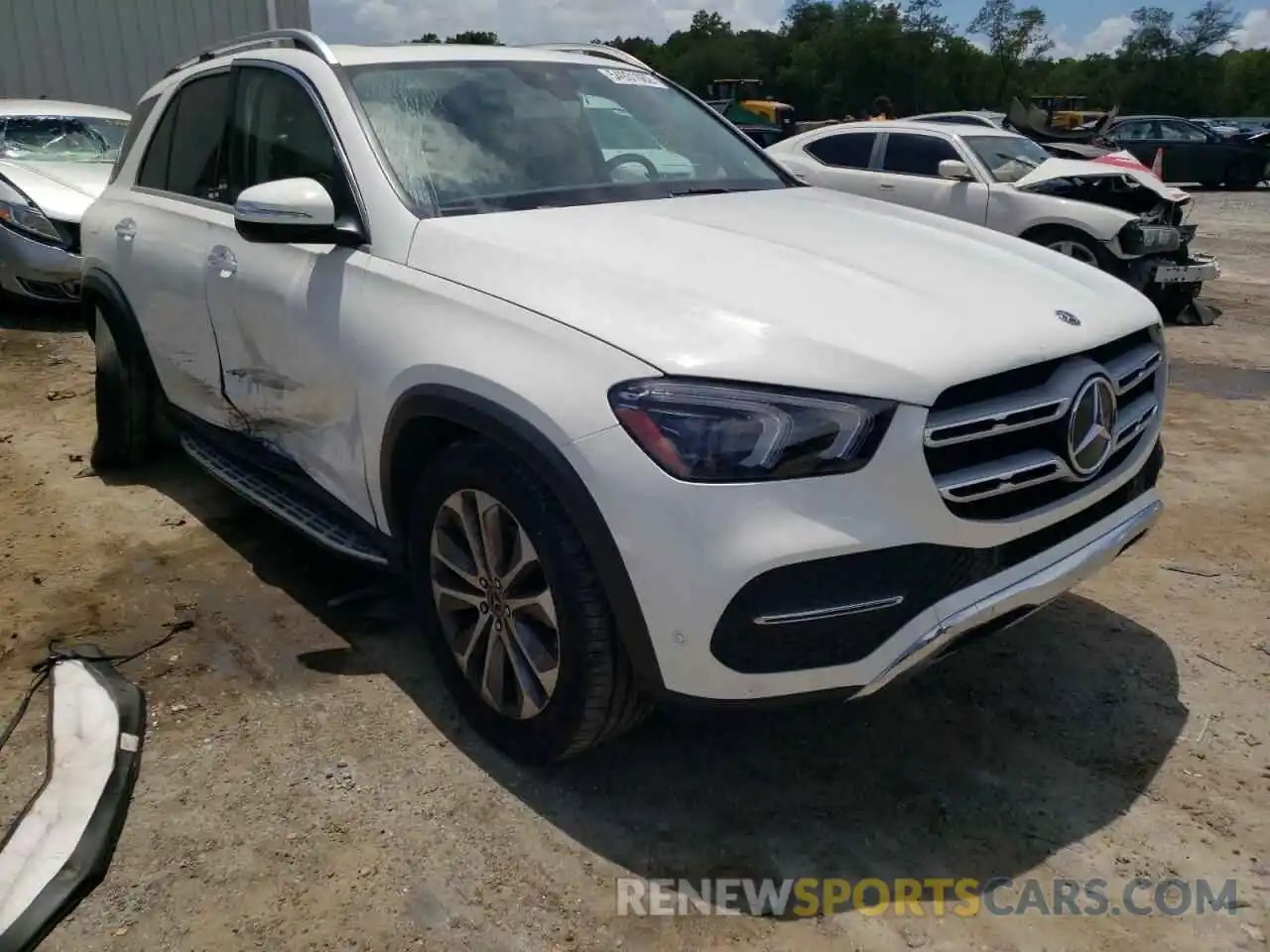 1 Photograph of a damaged car 4JGFB4KE6LA035091 MERCEDES-BENZ GLE-CLASS 2020