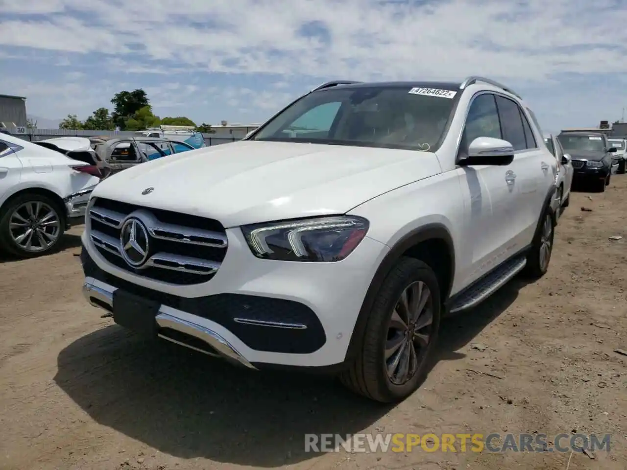 2 Photograph of a damaged car 4JGFB4KE7LA070514 MERCEDES-BENZ GLE-CLASS 2020