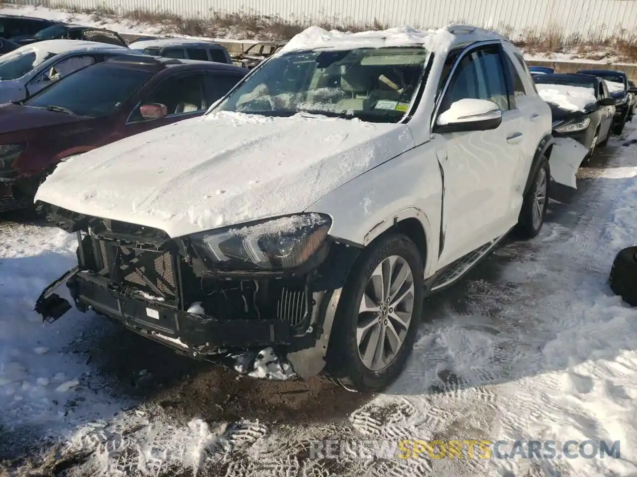 1 Photograph of a damaged car 4JGFB4KE7LA144014 MERCEDES-BENZ GLE-CLASS 2020