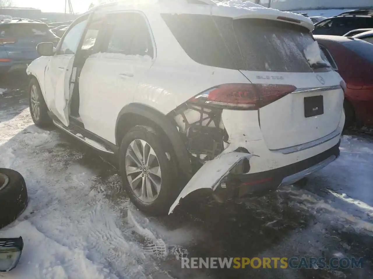 2 Photograph of a damaged car 4JGFB4KE7LA144014 MERCEDES-BENZ GLE-CLASS 2020